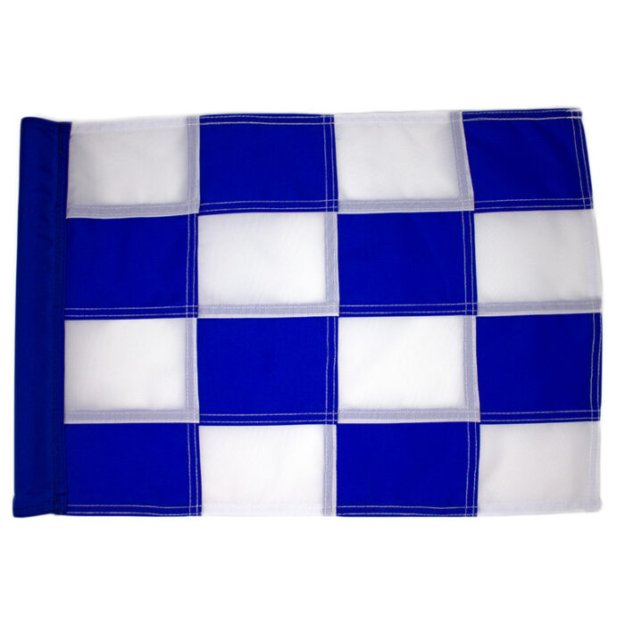 Royal-Blue-Checkered-Golf-Flag